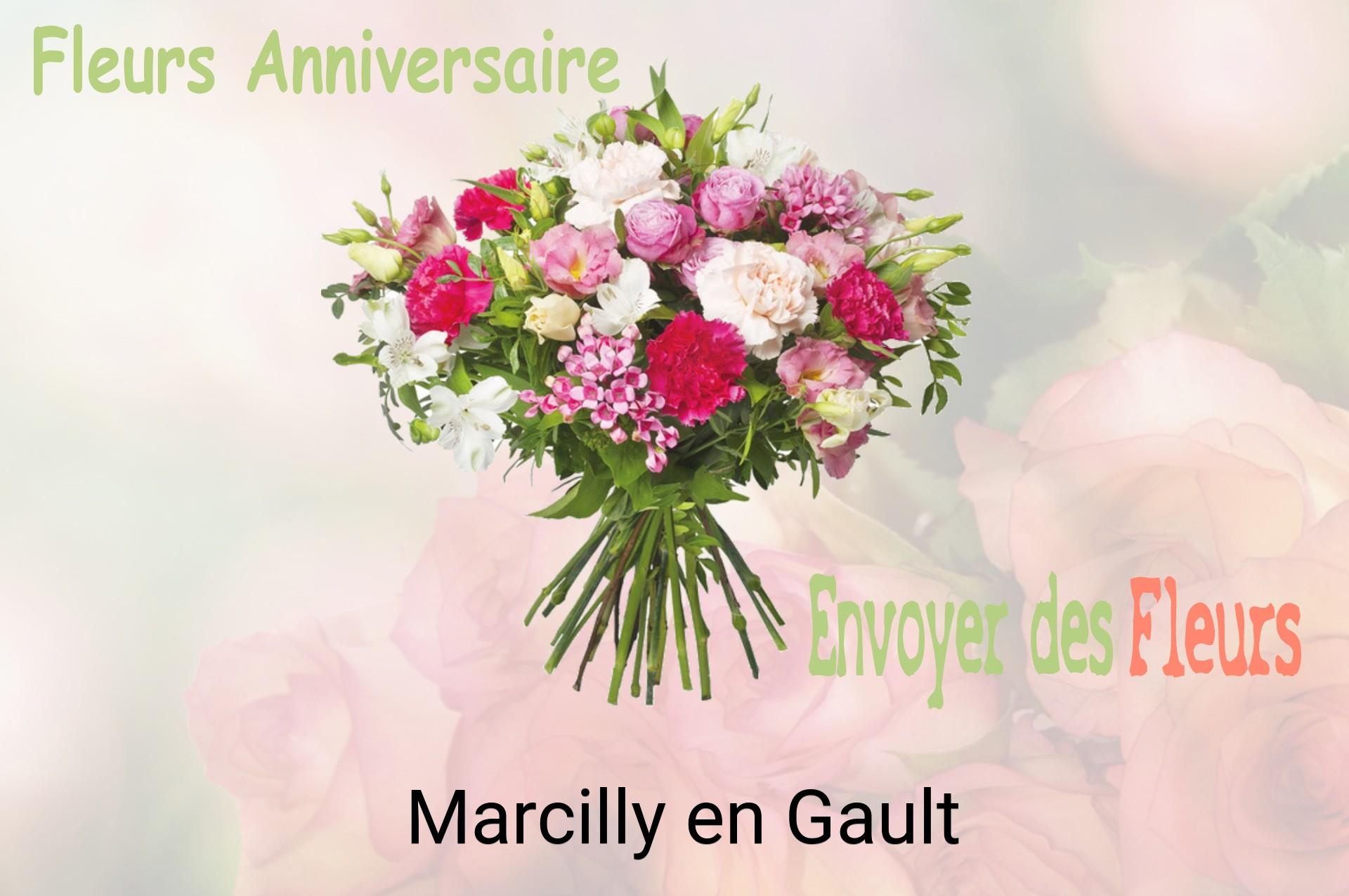 Bouquet de fleurs d’anniversaire livré à Marcilly-en-Gault